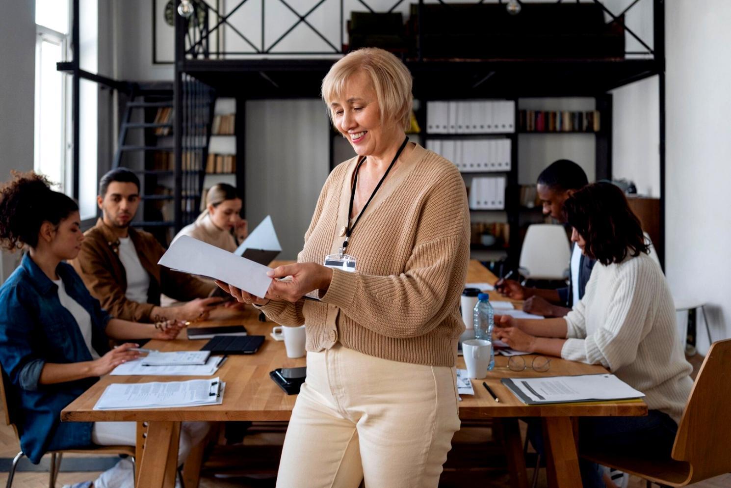 Focused learning environment with structured program materials